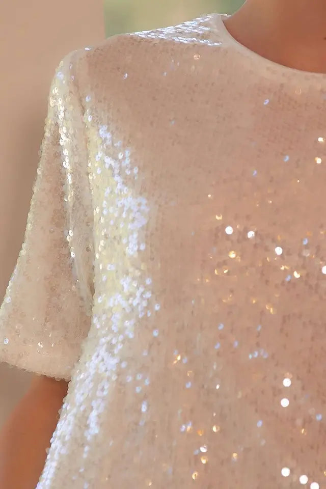 Shimmer Sequin Top