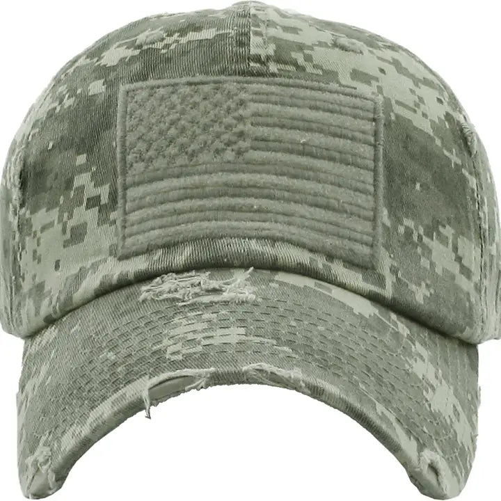 American Flag Baseball Cap