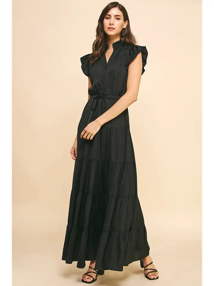 Midnight Grace Maxi Dress