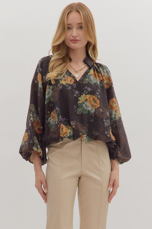 Autumn Romance Blouse