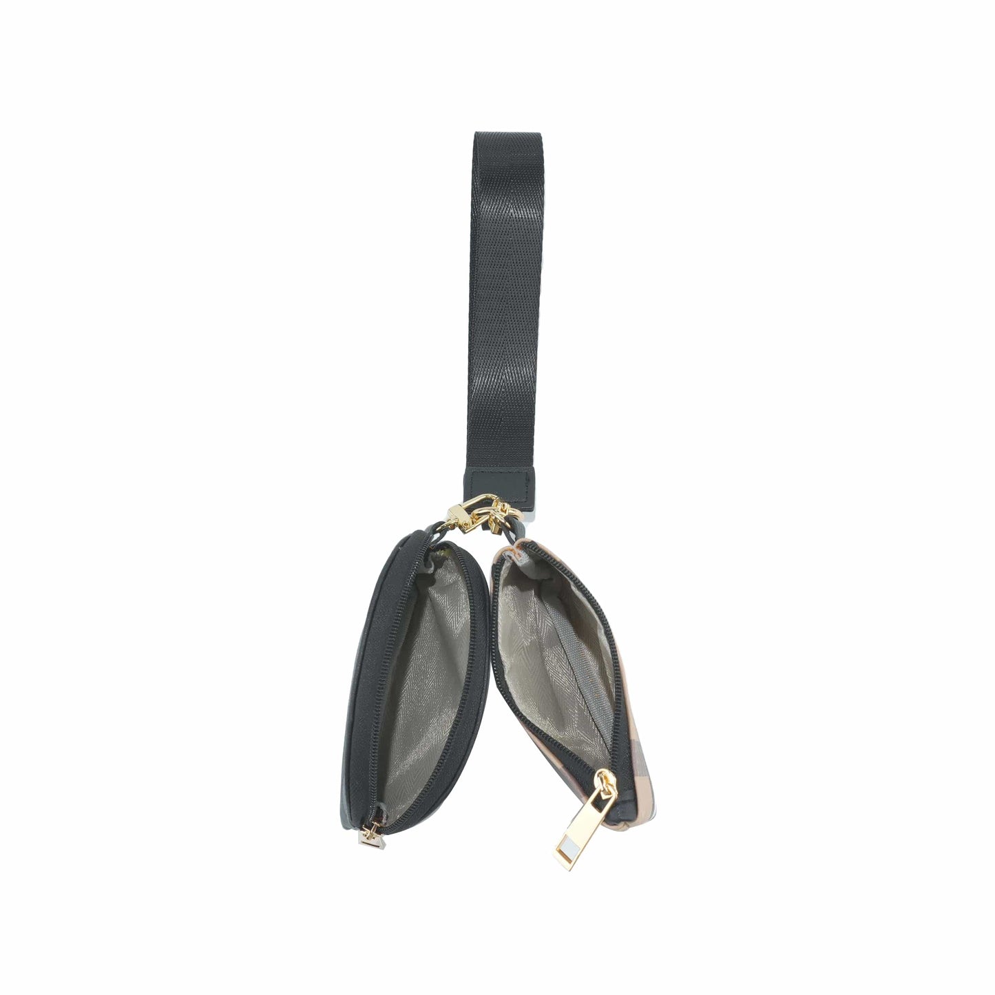 Isa Dual Pouch Wristlet