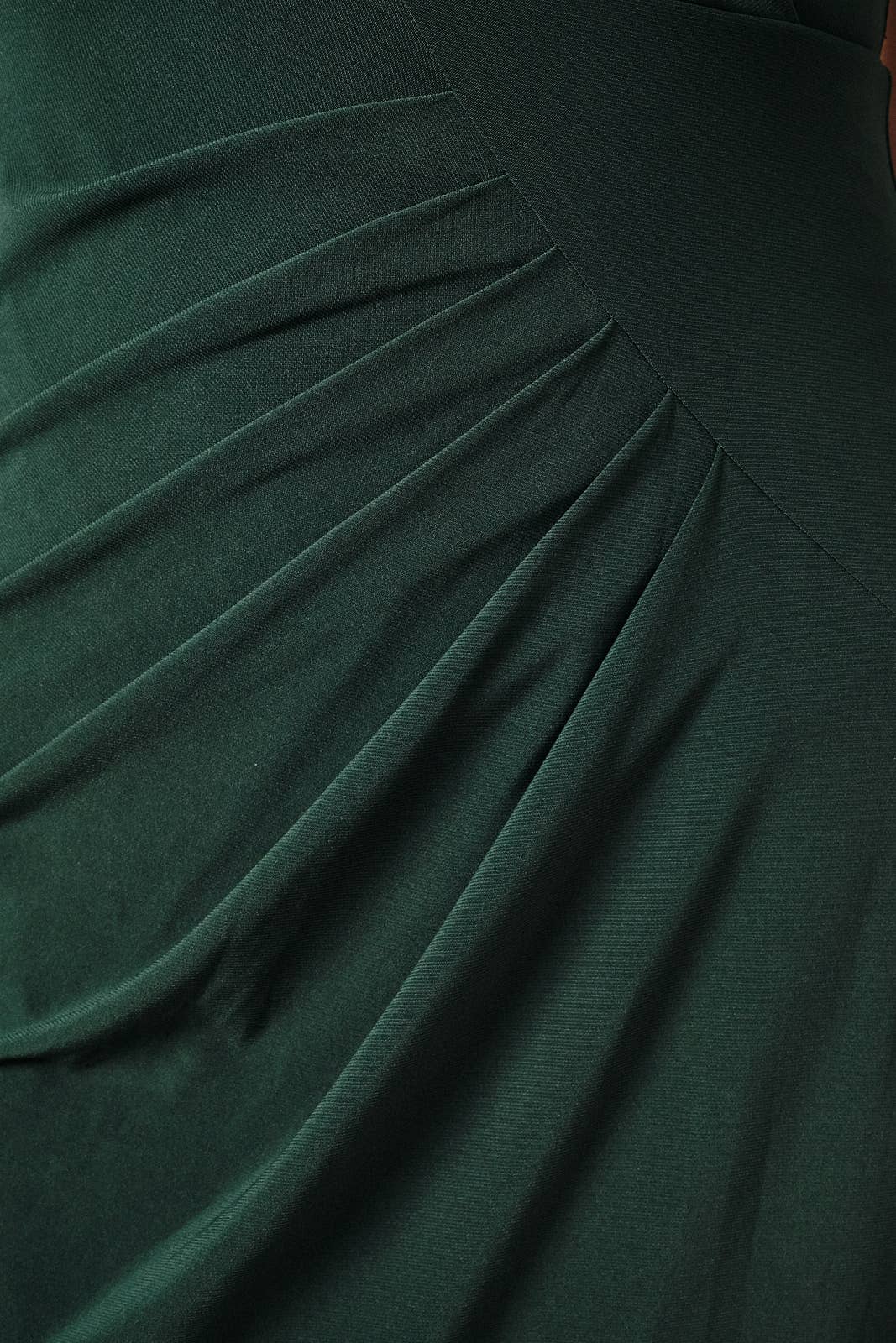 Emerald Grace Midi Dress