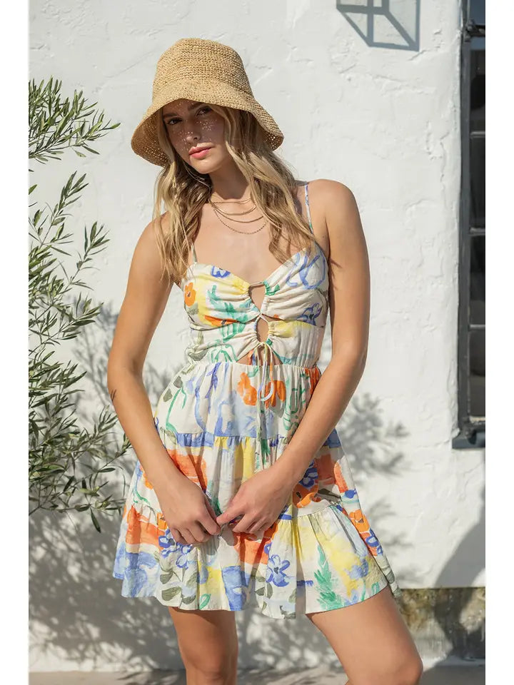 Painted Petals Dress