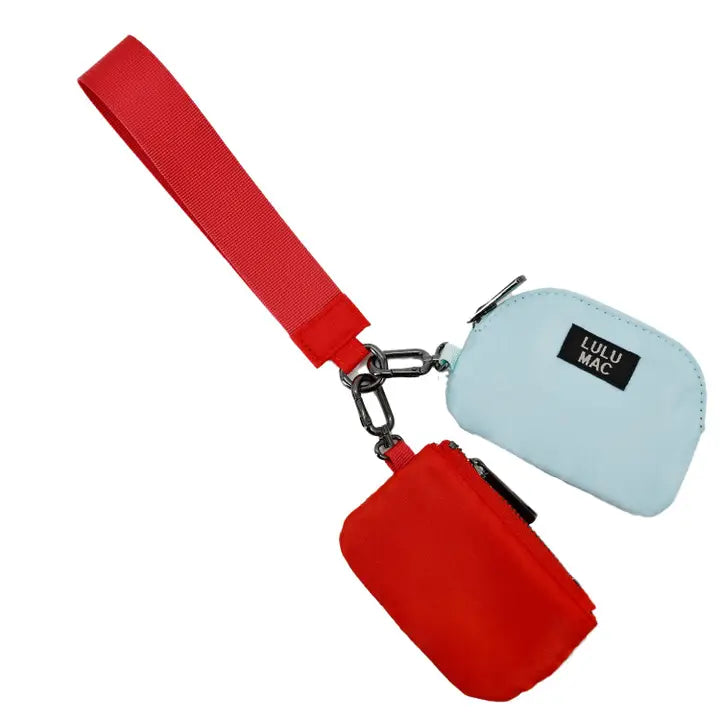 Lulu Mac Double Pouch Wristlet