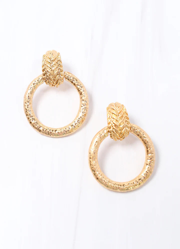 Barty Gold Hoop Earrings