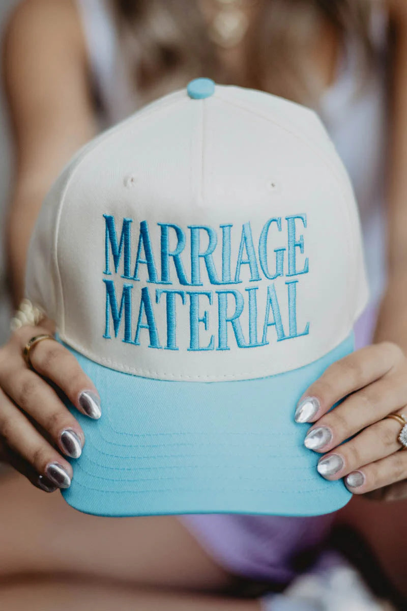Marriage Material Trucker Hat