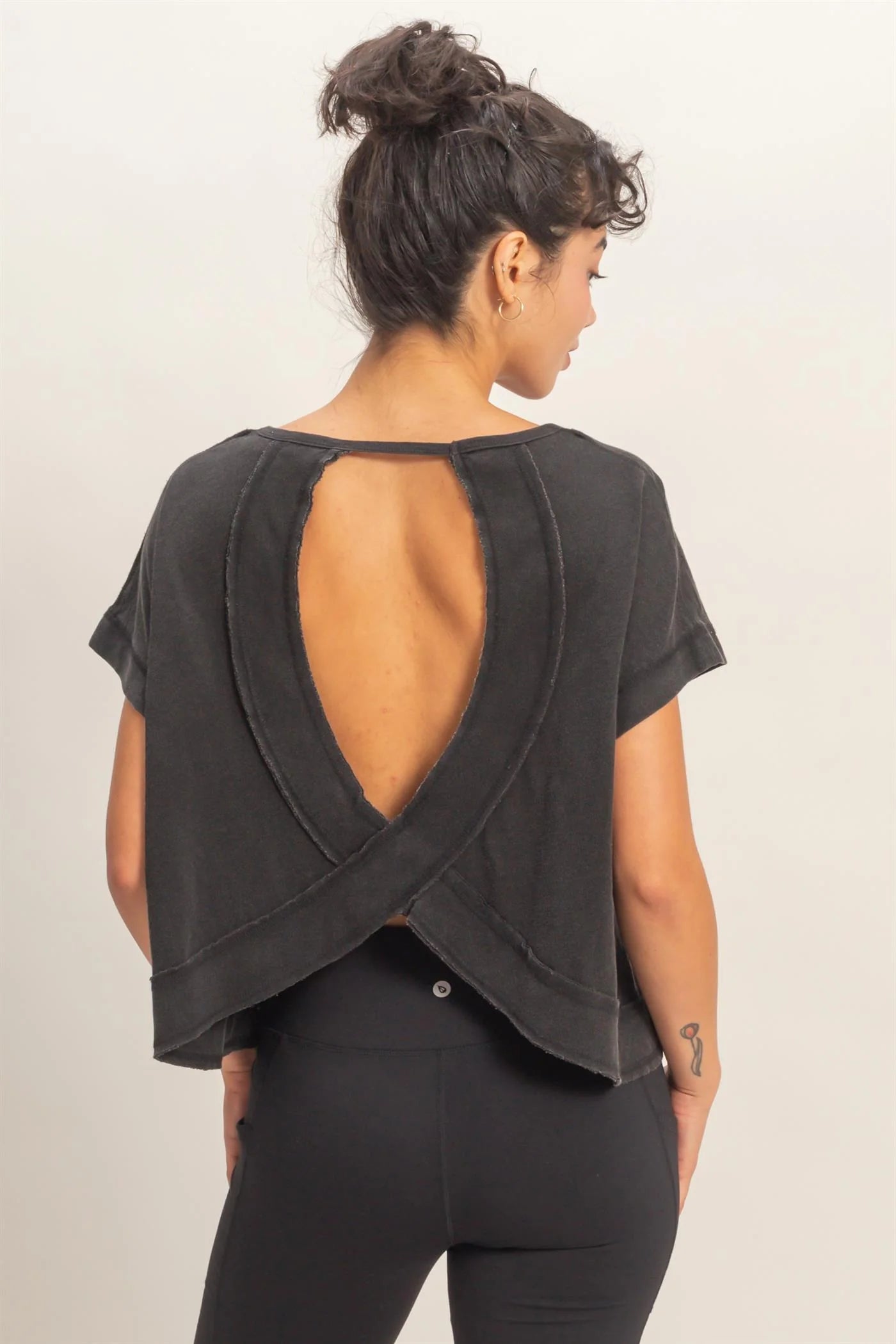 Casual Cool Open-Back Top