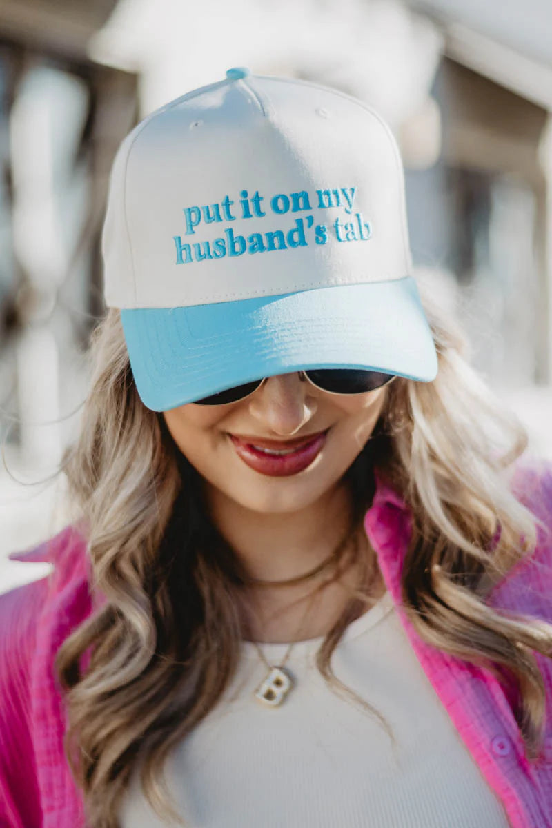 Put It On My Husband's Tab Vintage Hat