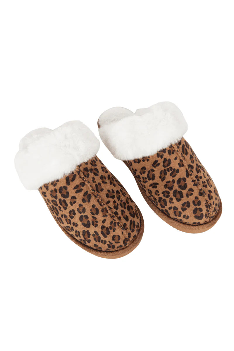 Leopard Slippers