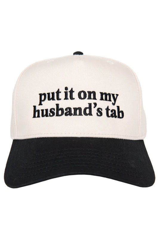 Put It On My Husband's Tab Vintage Hat